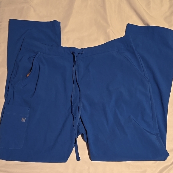 ScrubJoy Wear your Joy Blue Scrub Pants MDP - Picture 1 of 3
